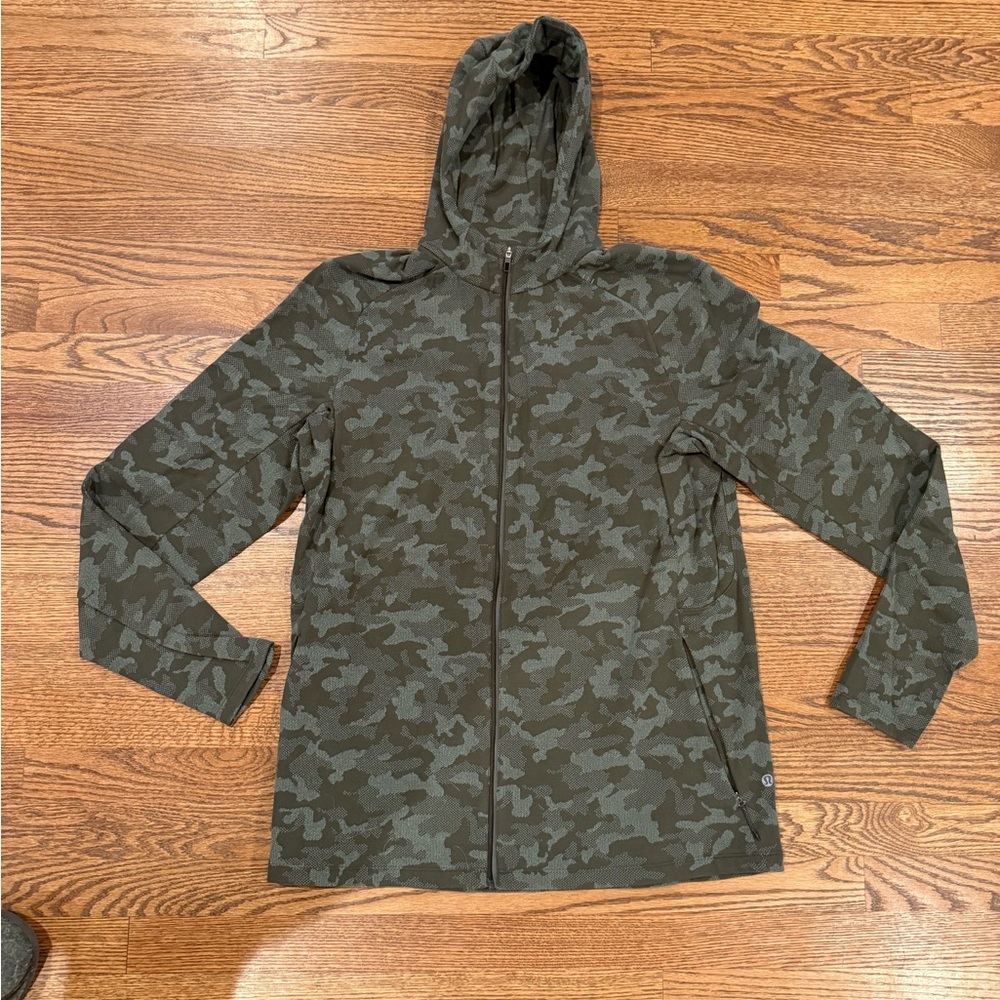 Lululemon Surge Warm Full Zip Jacquard